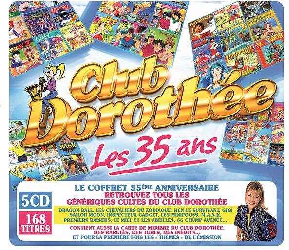 Club Dorothée Les 35 Ans 5 CDs