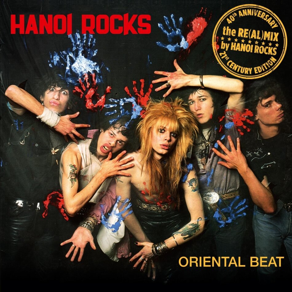 Hanoi Rocks - Oriental Beat - Re(Al)Mix 2023 Reissue, Svart Records, 40th Anniversary Edition