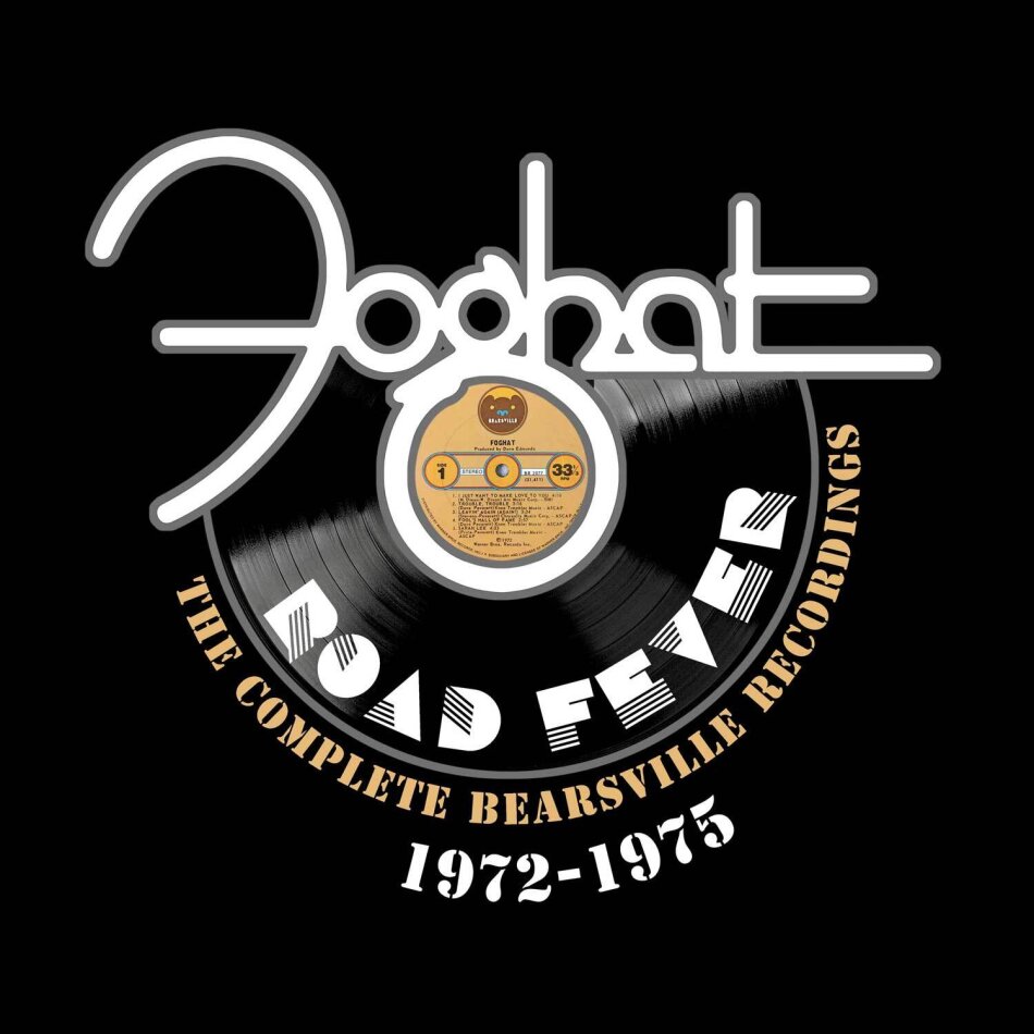 Foghat - Road Fever - Complete Bearsville Recordings 1972 - 1975 Boxset, 6 CDs