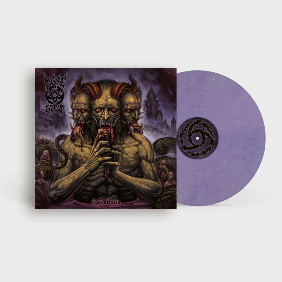 Mystic Circle - Erzdämon Clear/Purple Marbled Vinyl, LP