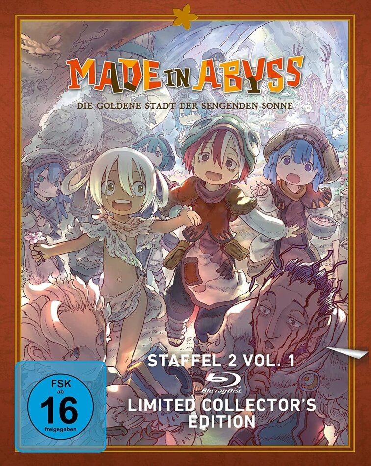 Made in Abyss - Staffel 2.1 - Die goldene Stadt der sengenden Sonne Limited Collector's Edition