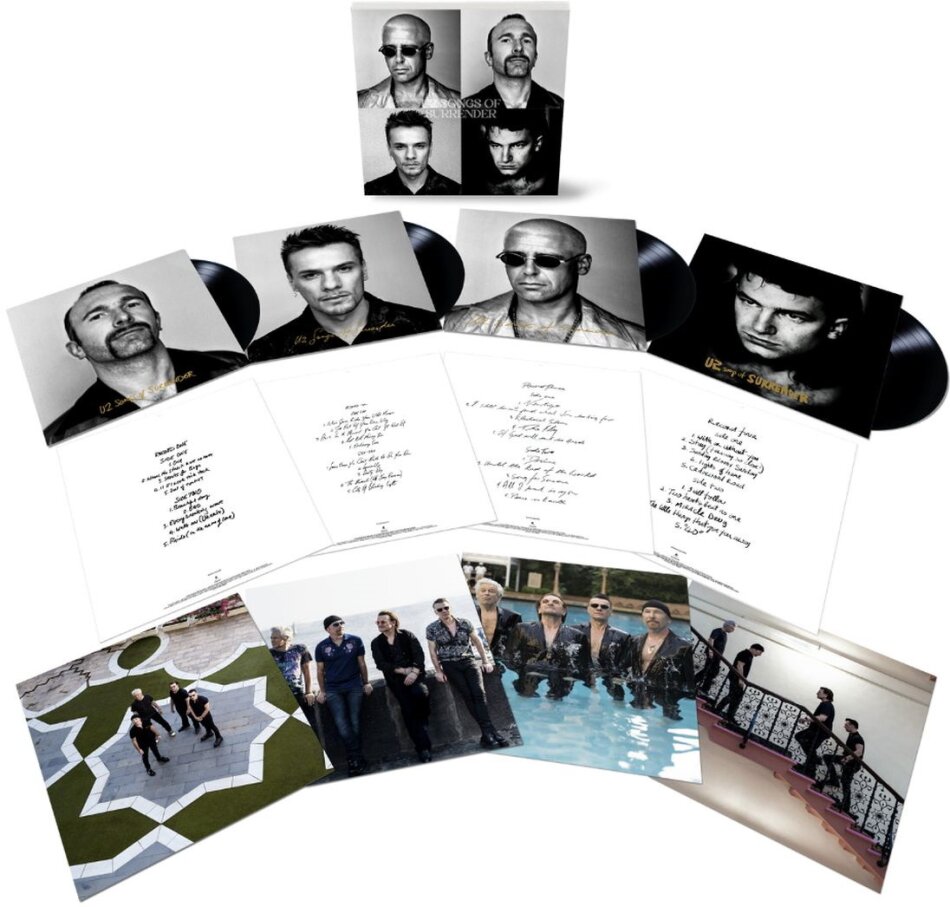 U2 - Songs Of Surrender Super Deluxe Boxset, 4 LP