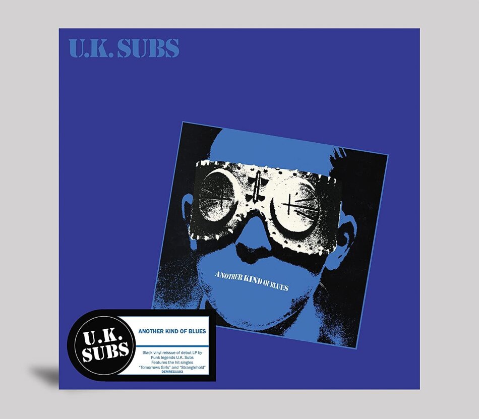 U.K. Subs - Another Kind Of Blues 2023 Reissue, Black Vinyl, 140 Gramm, Demon/Edsel, LP