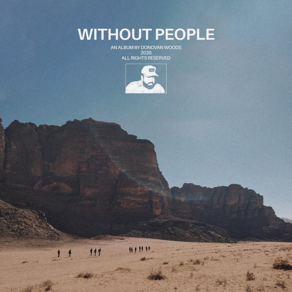 Donovan Woods - Without People 2023 Reissue, Sky Blue Vinyl, LP