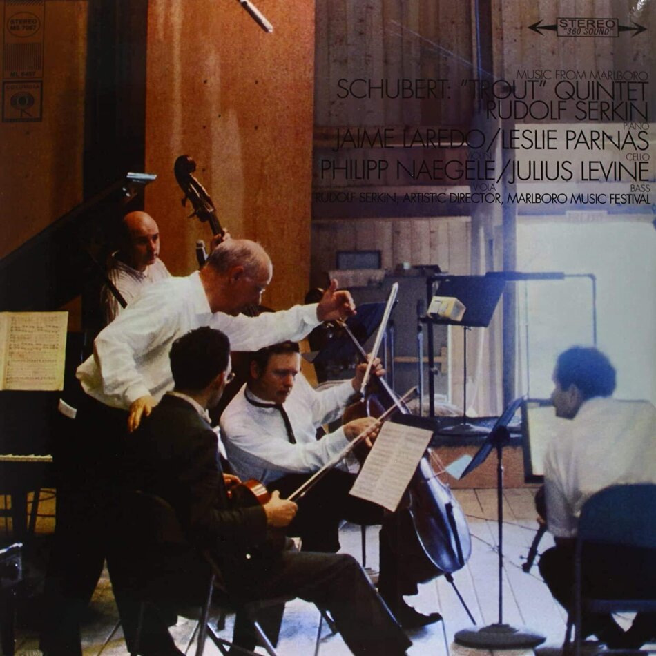Rudolf Serkin, Jaime Laredo, Leslie Parnas, Philipp Naegele, … - Trout Quintet - Die Forelle LP