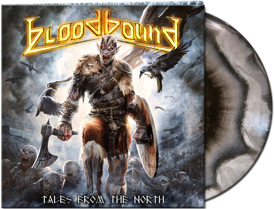 Bloodbound - Tales From The North Gatefold, Limited Edition, Black & White Vinyl, LP