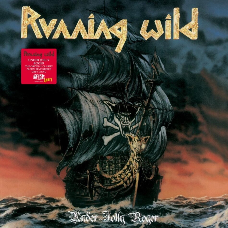Running Wild - Under Jolly Roger Limited Edition, Grey Vinyl, LP