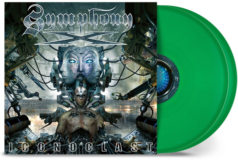 Symphony X - Iconoclast 2023 Reissue, Nuclear Blast, Limited Edition, Green Vinyl, 2 LPs