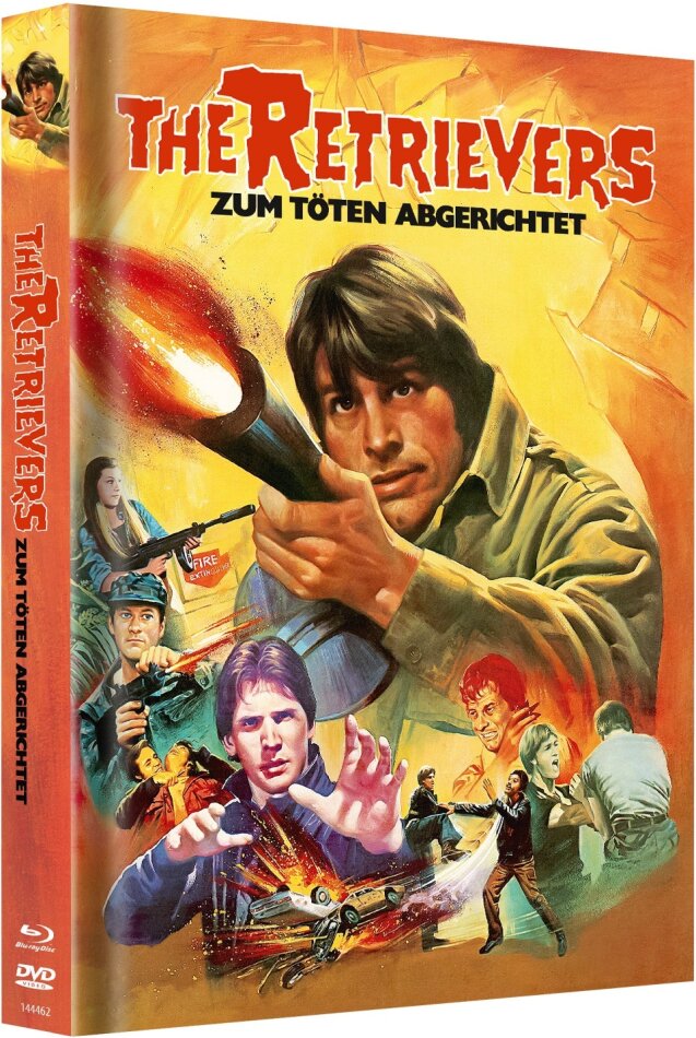 The Retrievers - Zum töten abgerichtet (1982) Cover A, Edizione Limitata, Mediabook, Blu-ray + DVD