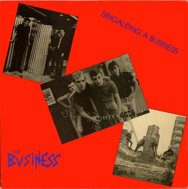 The Business - Singalong A Business LP