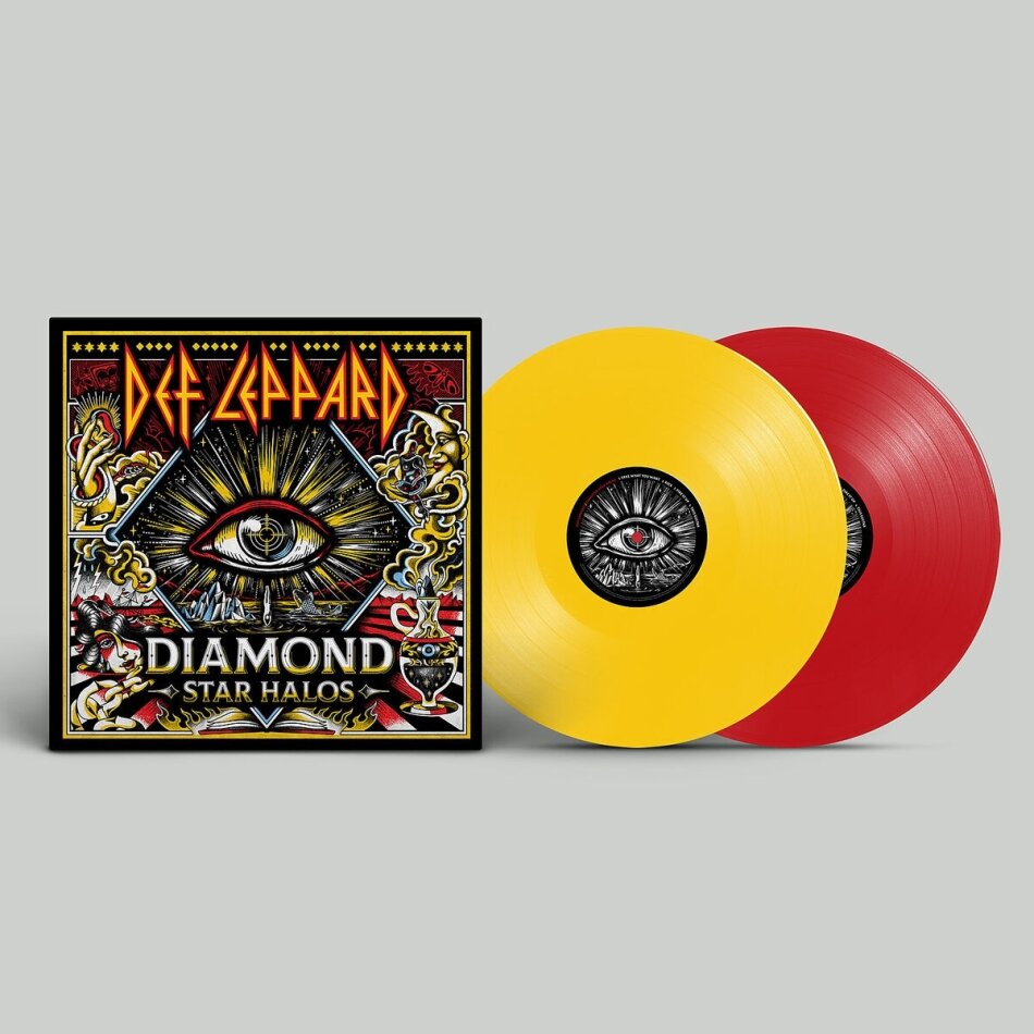 Def Leppard - Diamond Star Halos Limited Edition, Clear Vinyl, 2 LPs