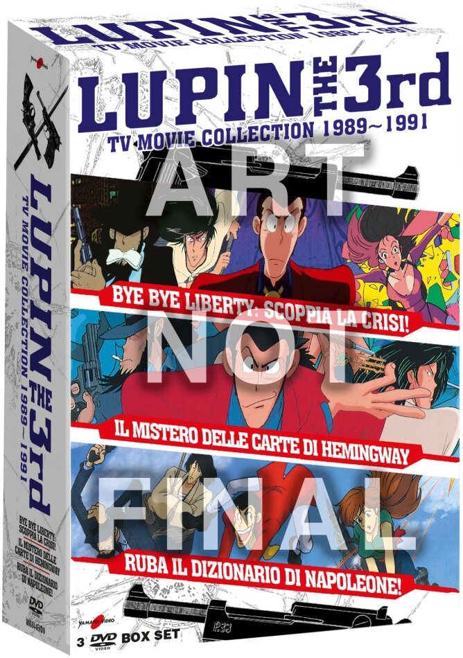 Lupin the 3rd - TV Movie Collection 1989-1991 3 DVD