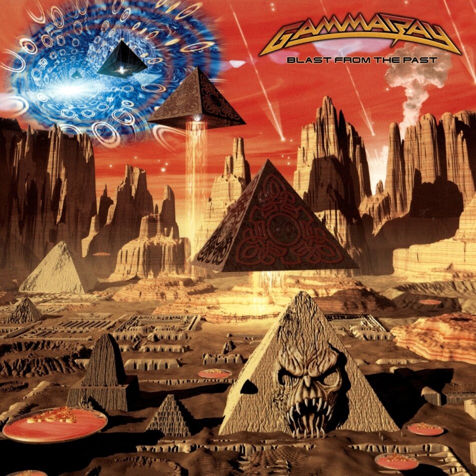 Gamma Ray - Blast From The Past Black Vinyl, 2023 Reissue, 3 LPs