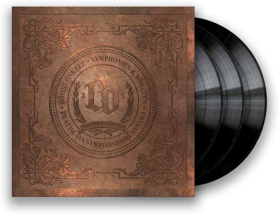 Böhse Onkelz, Bratislava Symphony & Bratislava Symphony Orchestra - 35 Jahre Böhse Onkelz - Symphonien Und Sonaten 2023 Reissue, 3 LPs