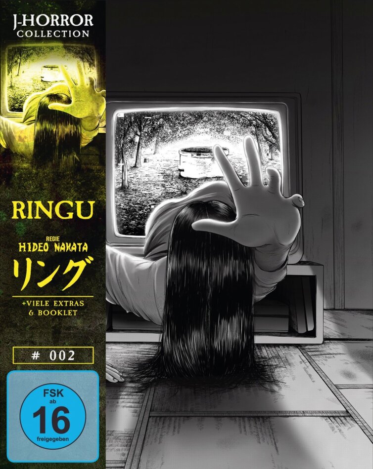 Ringu (1998) J-Horror Collection, Edizione Limitata, Mediabook, 4K Ultra HD + Blu-ray