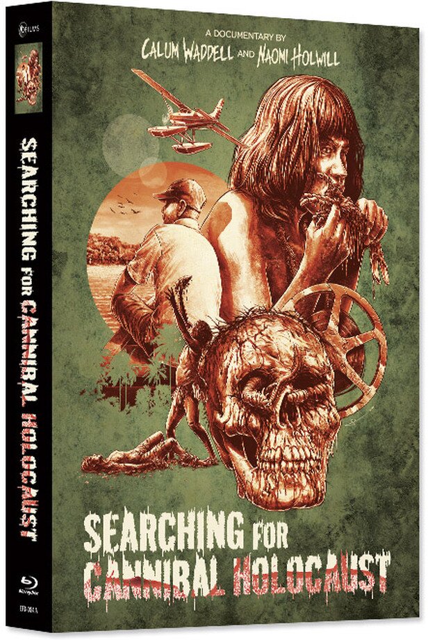 Searching for Cannibal Holocaust (2021) Cover B, Édition Limitée, Mediabook, Blu-ray + DVD
