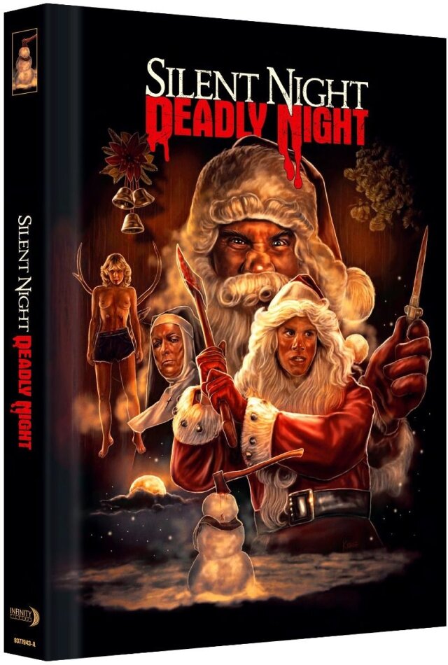 Silent Night, Deadly Night (1984) Cover A, Édition Collector Limitée, Mediabook, Uncut, Blu-ray + DVD
