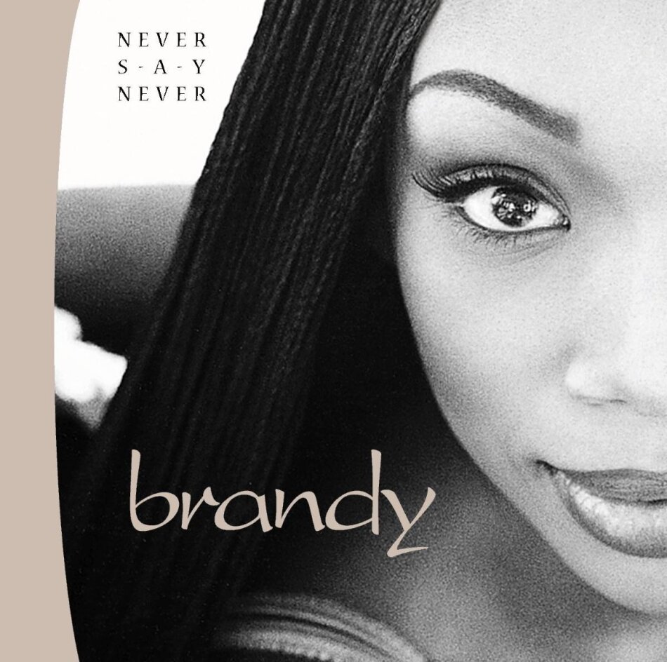 Brandy - Never Say Never 2023 Reissue, Atlantic, Transparent Vinyl, 2 LPs
