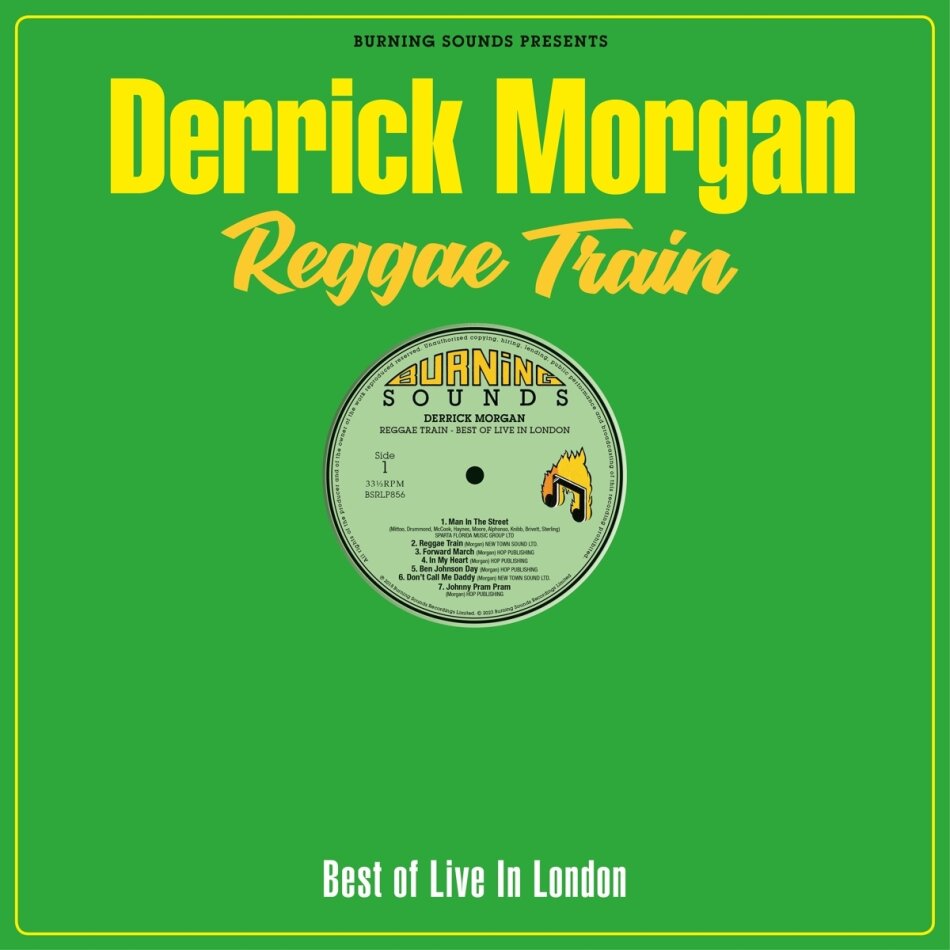 Derrick Morgan - Reggae Train LP