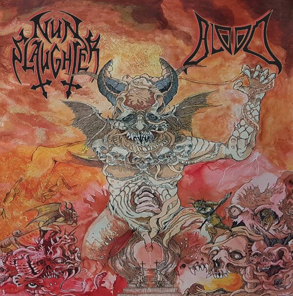 Blood & Nunslaughter - Split LP