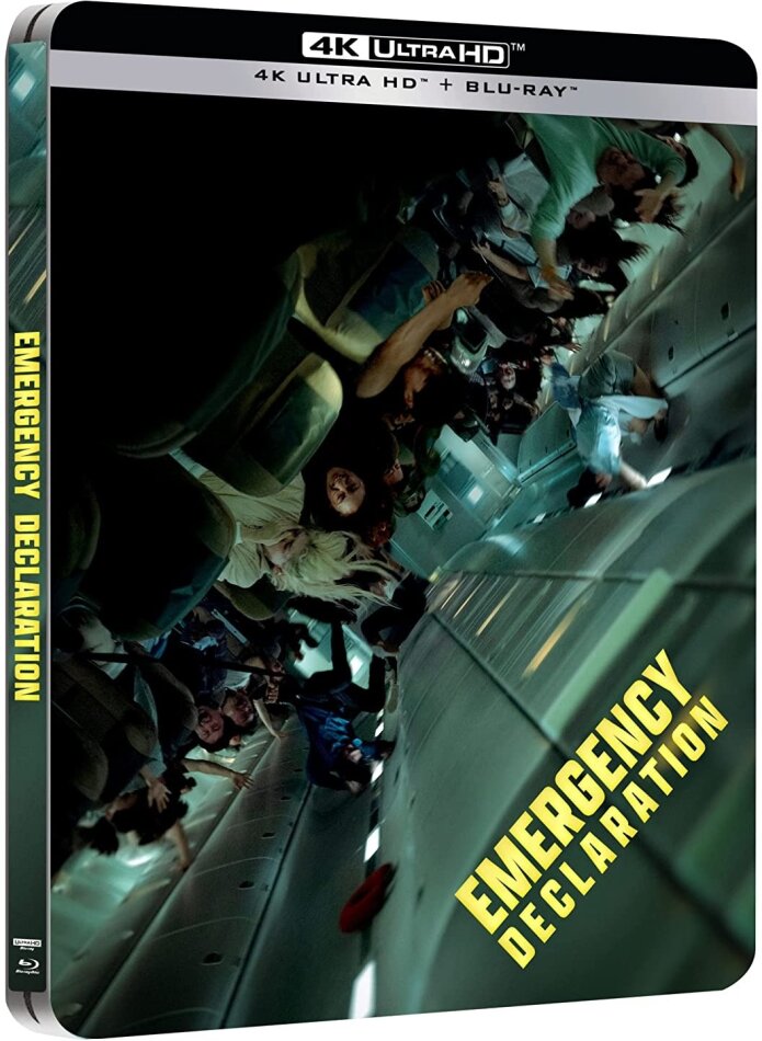 Emergency Declaration (2021) Limited Edition, Steelbook, 4K Ultra HD + Blu-ray