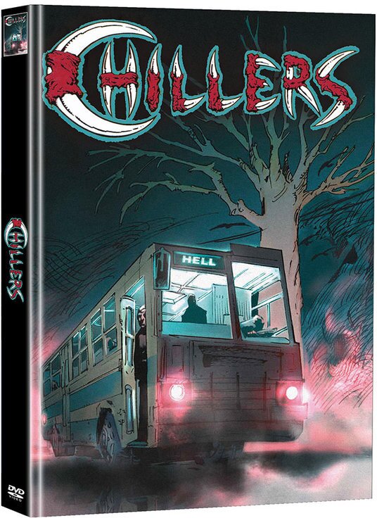 Chillers (1988) Cover B, Super Spooky Stories, Limited Edition, Mediabook, 2 DVDs