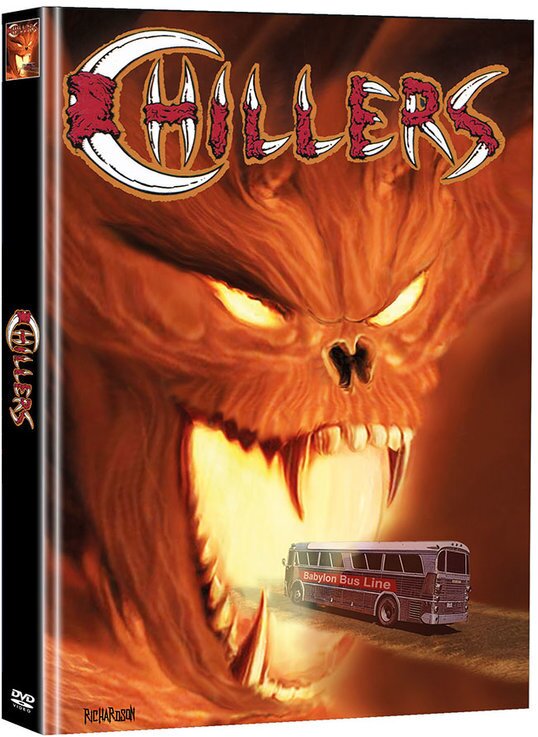 Chillers (1988) Cover D, Super Spooky Stories, Limited Edition, Mediabook, 2 DVDs