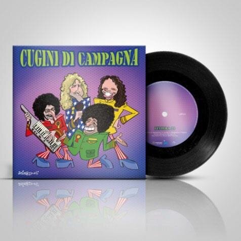 I Cugini Di Campagna - Lettera 22 Sanremo 2023, 45rpm, 7" Single