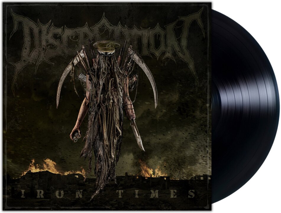 Discreation - Iron Times Black Vinyl, Limited Edition, LP