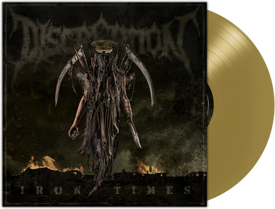Discreation - Iron Times Limited Edition, Gold Vinyl, LP