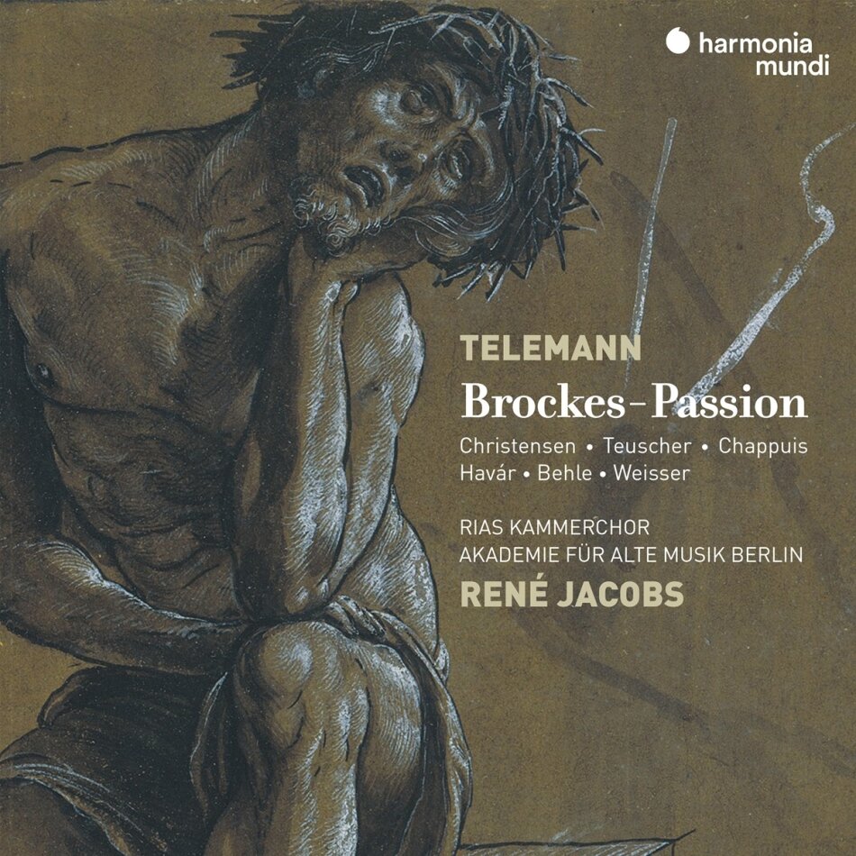 RIAS Kammerchor, Georg Philipp Telemann (1681-1767), René Jacobs, Akademie für Alte Musik Berlin & Barthold Heinrich Brockes - Brockes-Passion 2 CDs