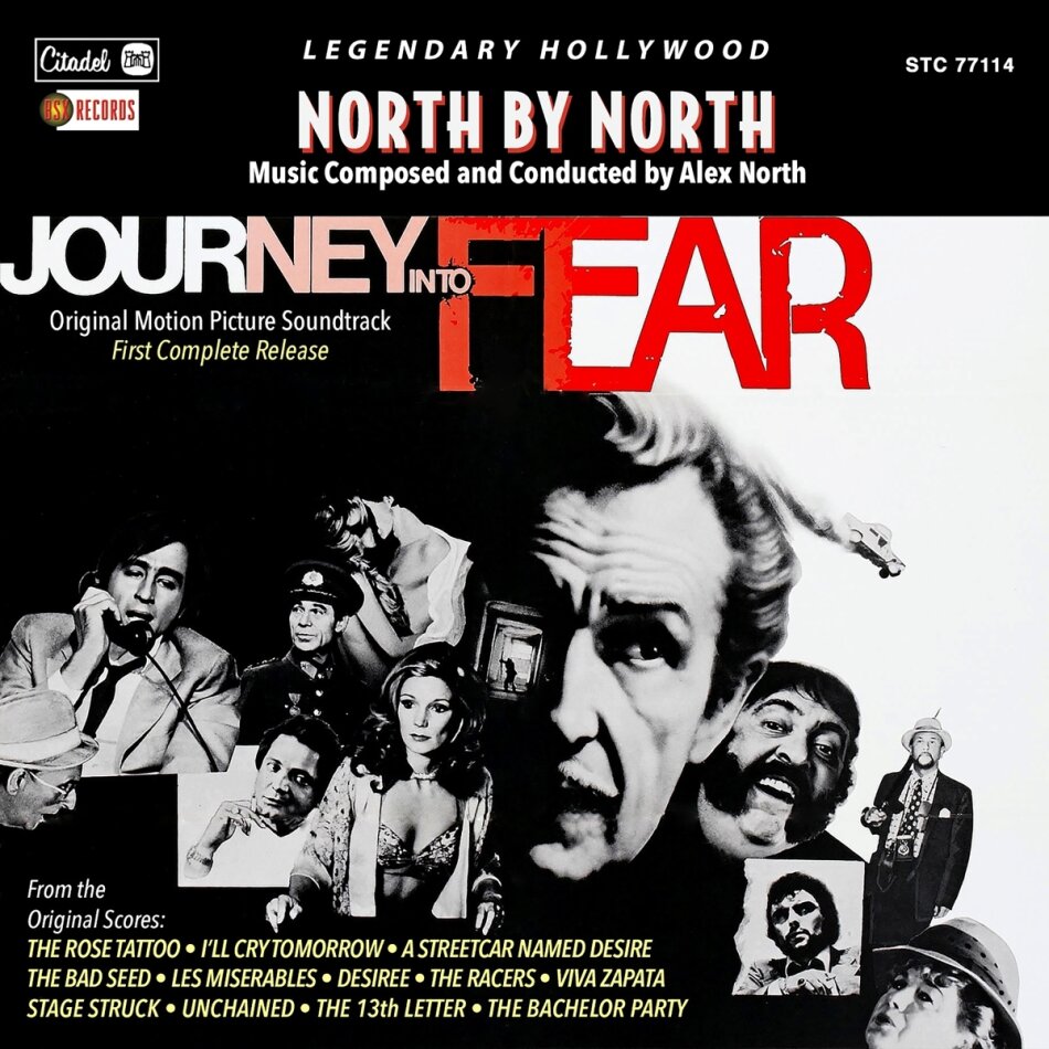 Alex North - Journey Into Fear - OST - First Complete Release 2023 Reissue, BSX Records