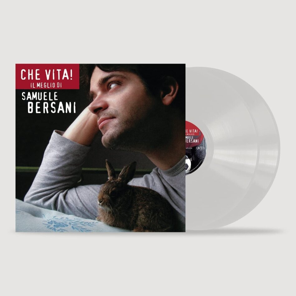 Samuele Bersani - Che Vita: Il Meglio Di Samuele Bersani 2022 Reissue, RCA Italy, Clear Vinyl, 2 LP