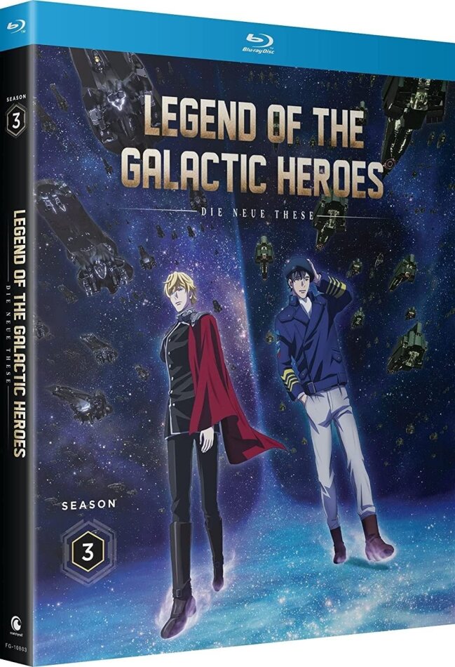 Legend Of The Galactic Heroes: Die Neue These - Season 3 2 Blu-rays