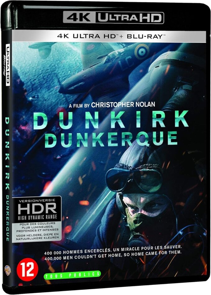 Dunkerque (2017) 4K Ultra HD + 2 Blu-rays