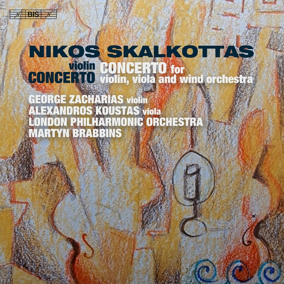 Nikos Skalkottas (1904-1949), Martyn Brabbins, George Zacharias, Alexandros Koustos & London Philharmonic Orchestra - Two Concertos Hybrid SACD