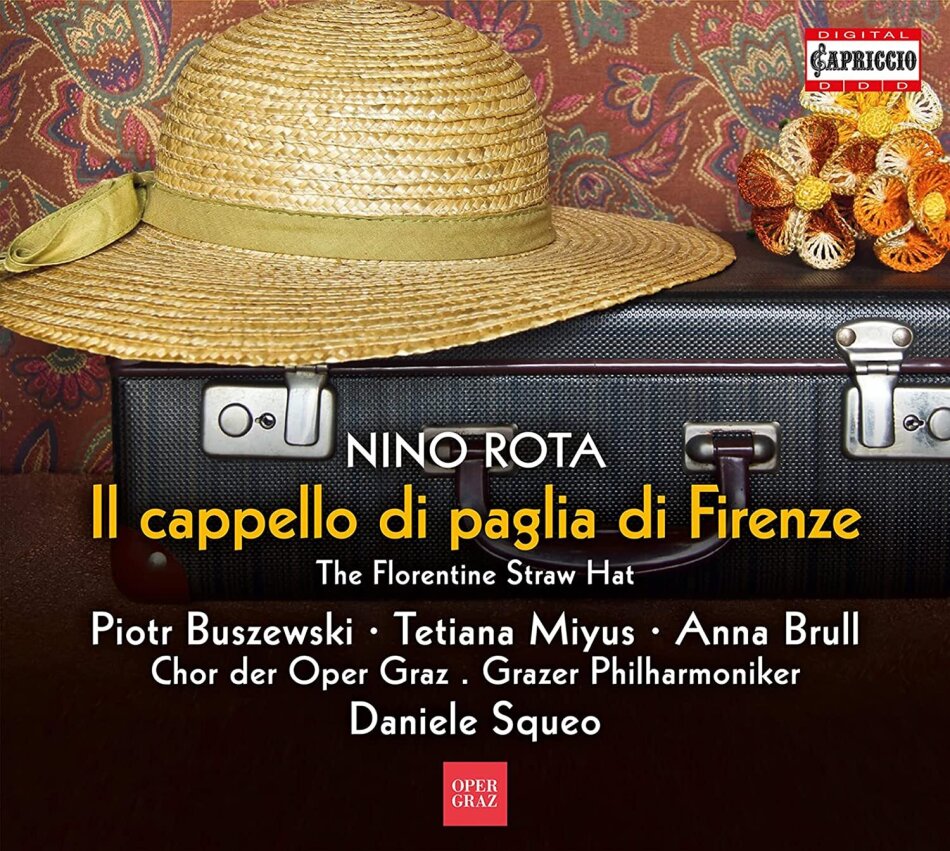 Nino Rota (1911-1979), Daniele Squeo, Piotr Buszewski & Grazer Philharmoniker - Il Cappello Di Paglia Di Firenze 2 CD