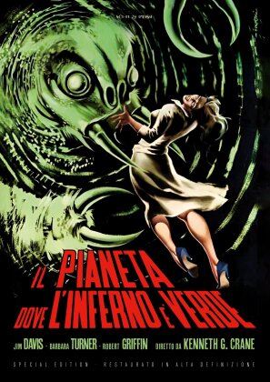 Il pianeta dove l'inferno è verde (1958) (Sci-Fi d'Essai, s/w, Restaurierte Fassung, Special Edition)
