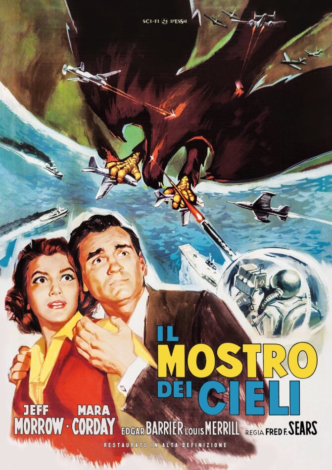 Il mostro dei cieli (1957) Sci-Fi d'Essai, b/w, Restored