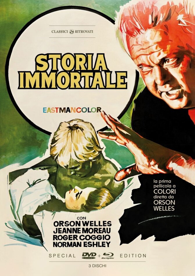 Storia immortale (1968) Classici Ritrovati, Édition Spéciale, Blu-ray + 2 DVD