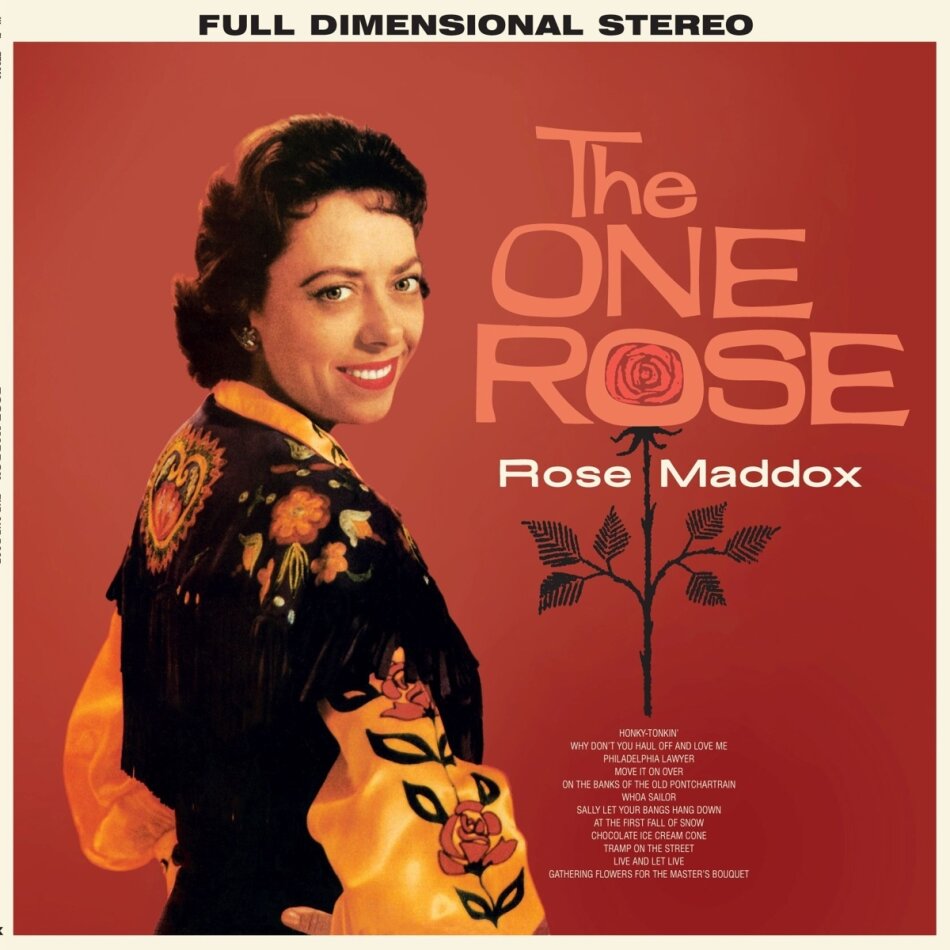 Rose Maddox - One Rose 2023 Reissue, Waxtime, Bonustracks, LP