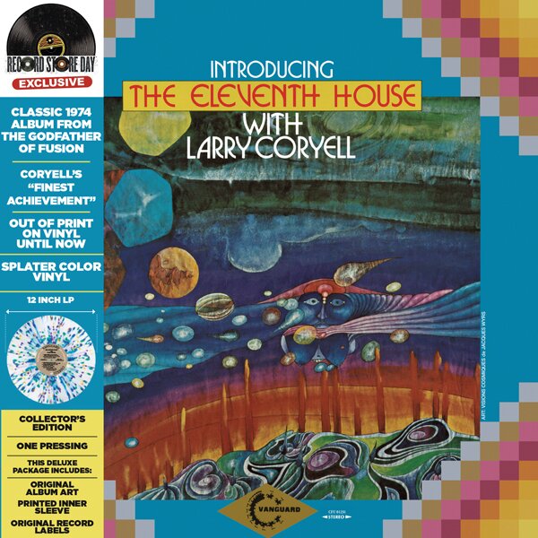 Larry Coryell - Introducing The Eleventh House RSD 2023, Clear Blue/Purple Vinyl, LP