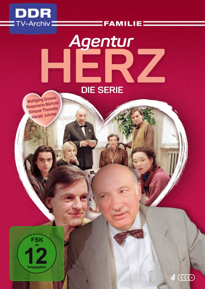 Agentur Herz - Die Serie DDR TV-Archiv, 4 DVD