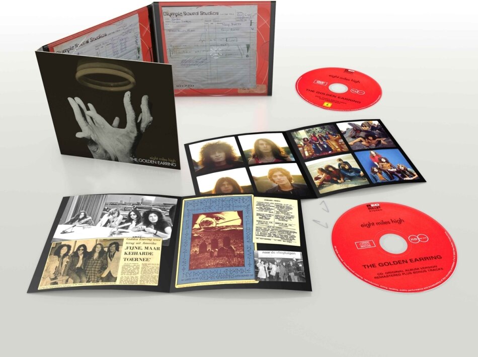Golden Earring - Eight Miles High 2023 Reissue, Red Bullet, Remastered, CD + DVD