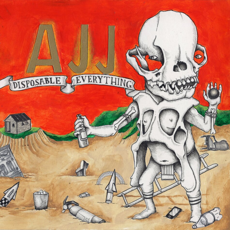 AJJ - Disposable Everything Green Vinyl, LP
