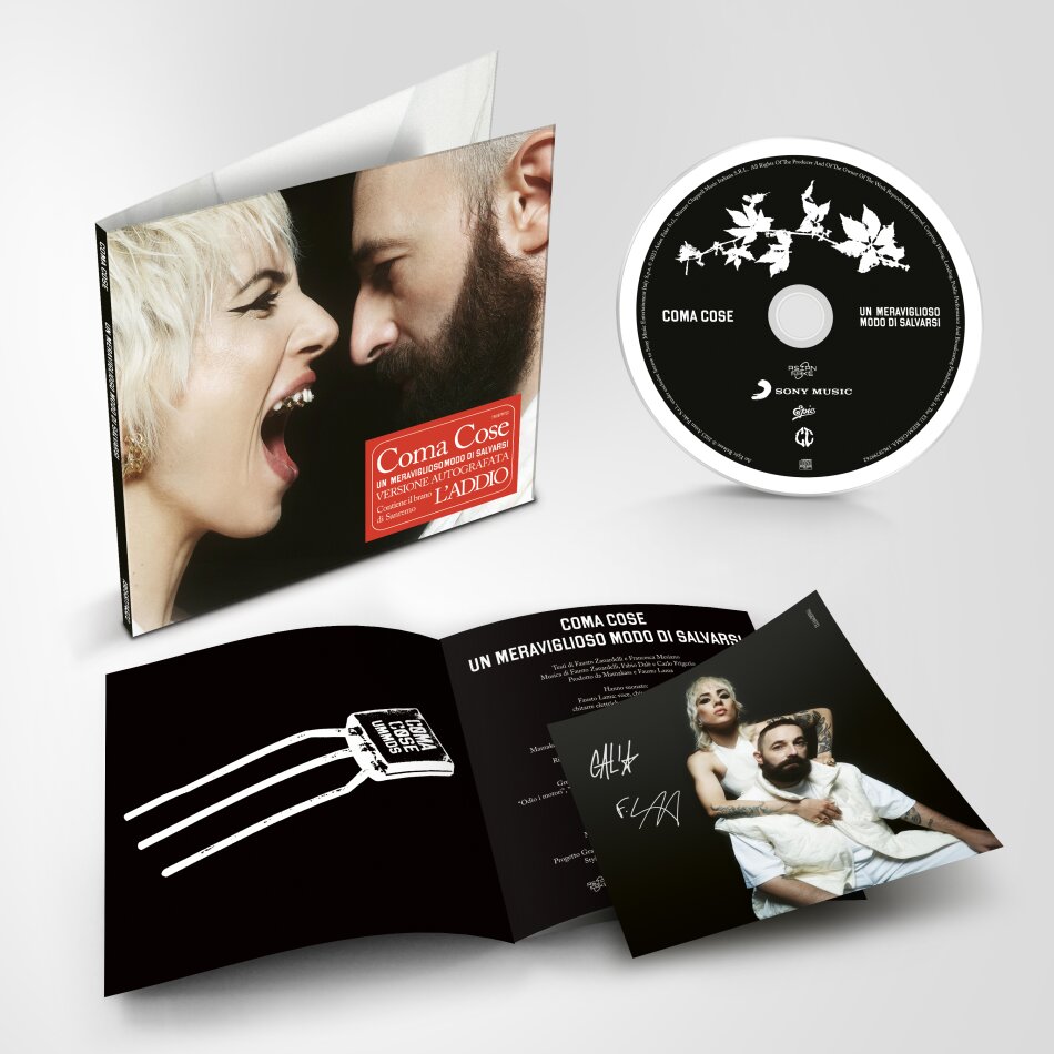 Coma_Cose - Un Meraviglioso Modo Di Salvarsi Sanremo 2023, CD Autografato, 2023 Reissue