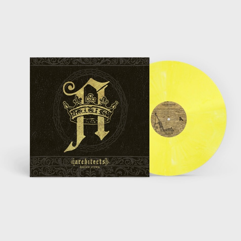 Architects (Metalcore) - Hollow Crown 2023 Reissue, yellow marbled vinyl, LP