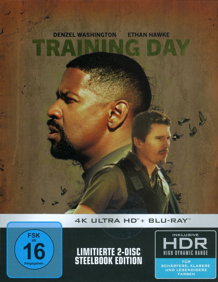 Training Day (2001) Édition Limitée, Steelbook, 4K Ultra HD + Blu-ray