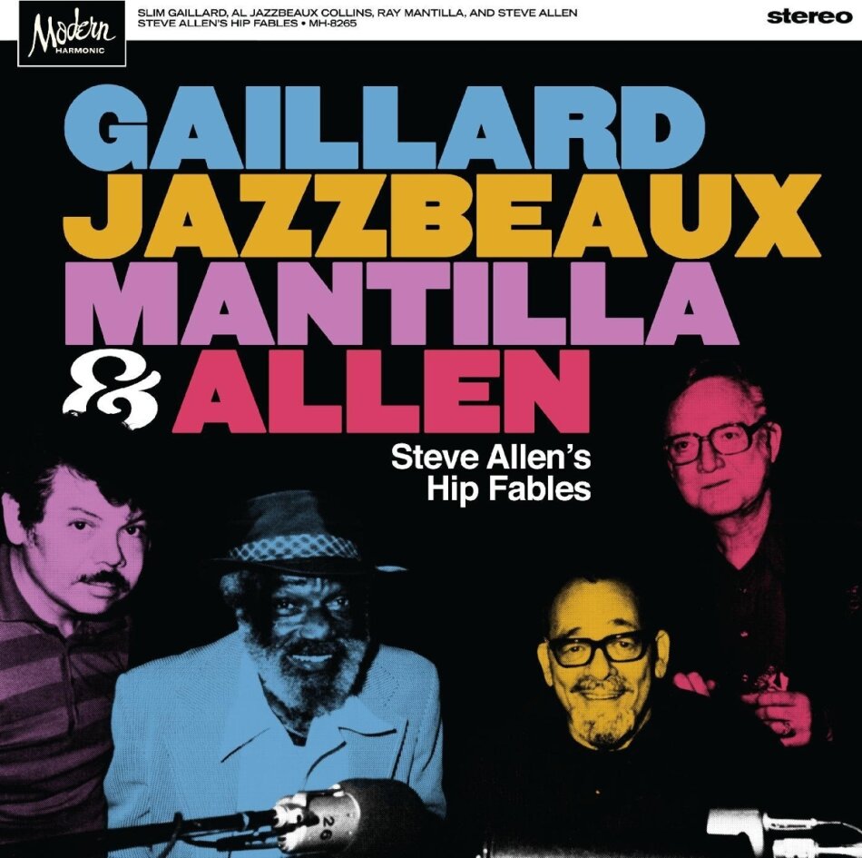 Al Collins & Slim Gaillard - Steve Allen's Hip Fables Violet Vinyl, LP