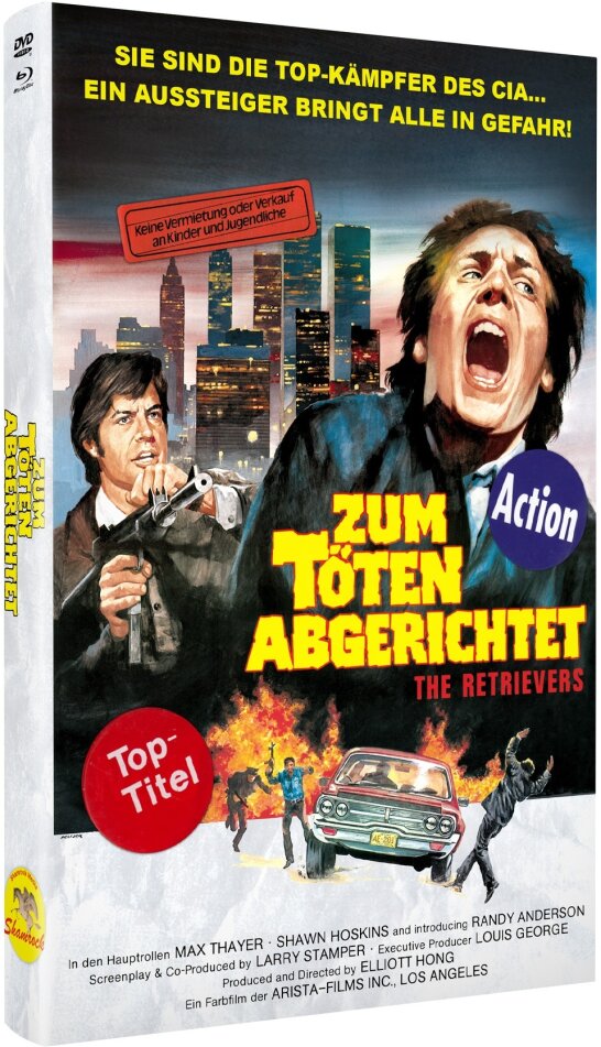 Zum töten abgerichtet - The Retrievers (1982) Hartbox, Cover B, Edizione Limitata, Blu-ray + DVD